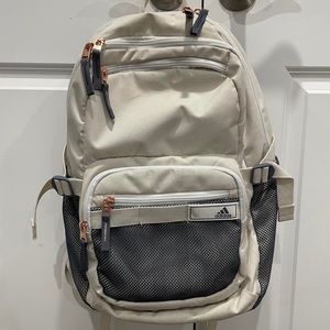 Adidas Energy Backpack in Beige and Grey